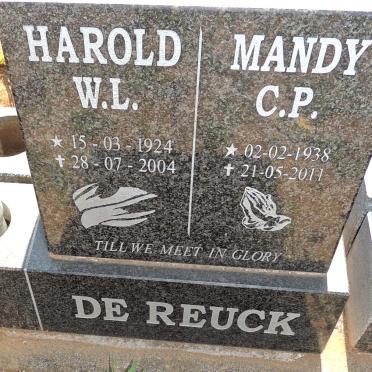 REUCK W.L., de 1924-2004 & C.P. 1938-2011
