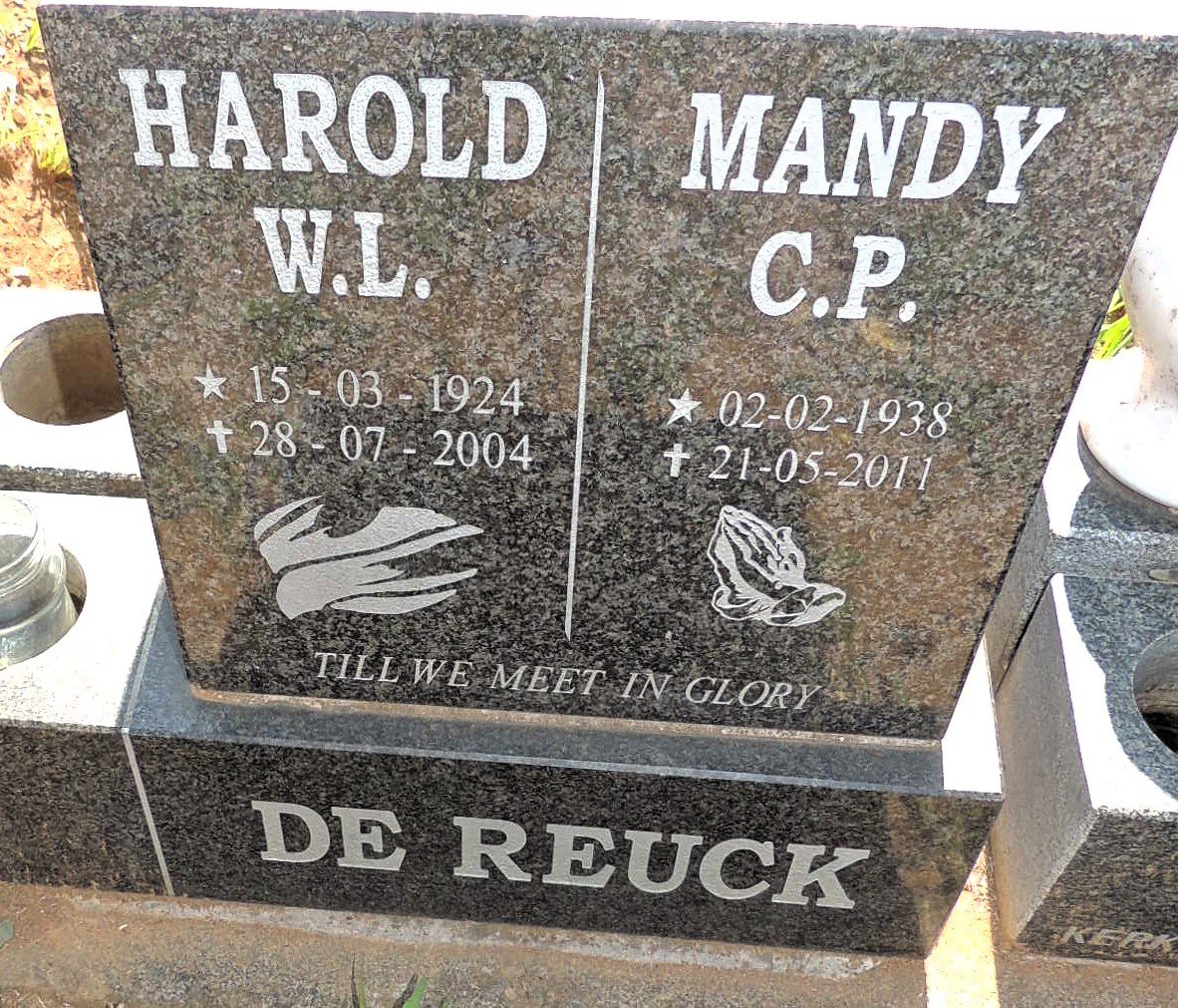 REUCK W.L., de 1924-2004 & C.P. 1938-2011