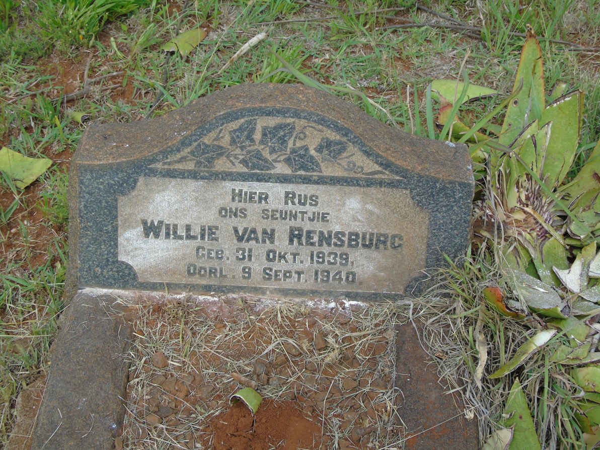 RENSBURG Willie, van 1939-1940