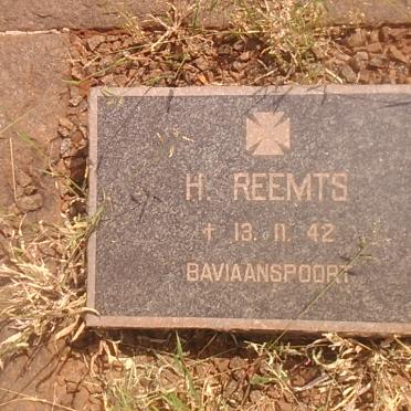 REEMTS H. -1942