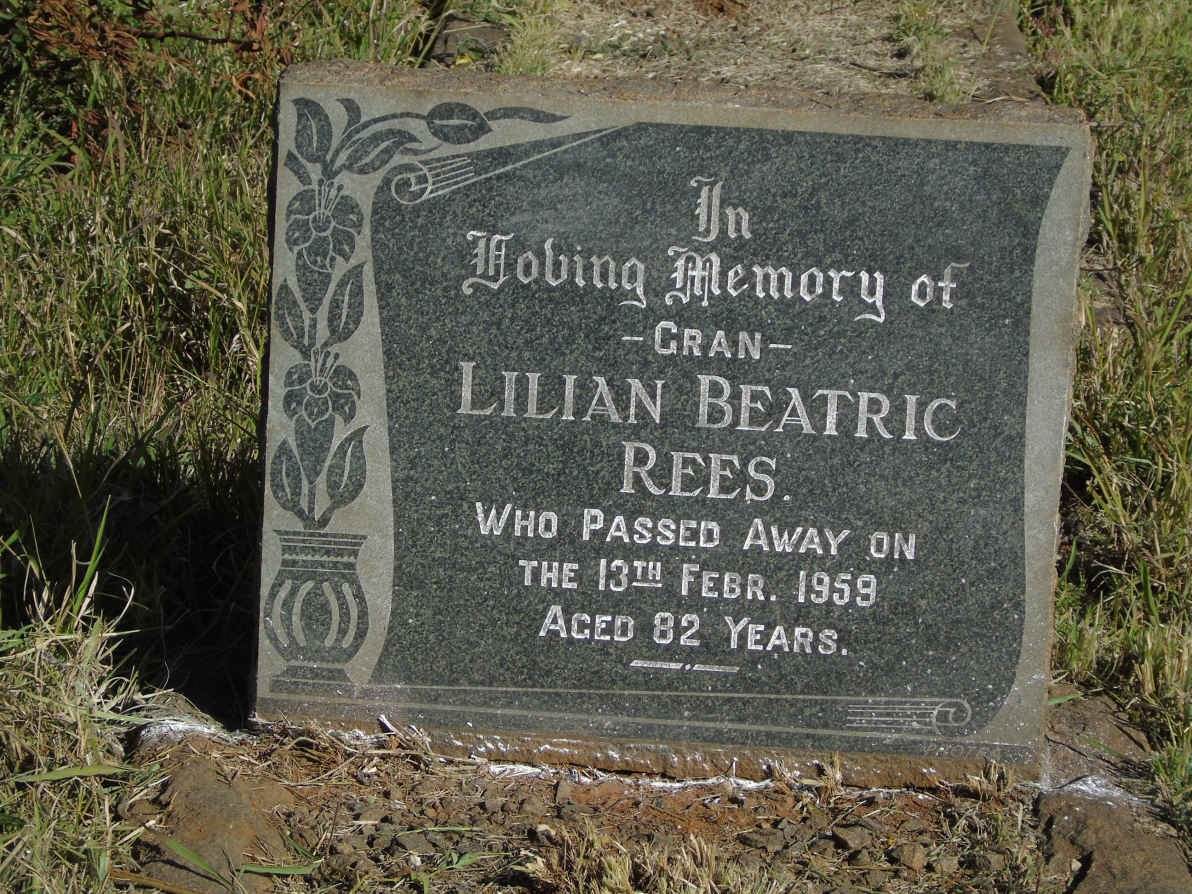 REES Lilian Beatric -1959
