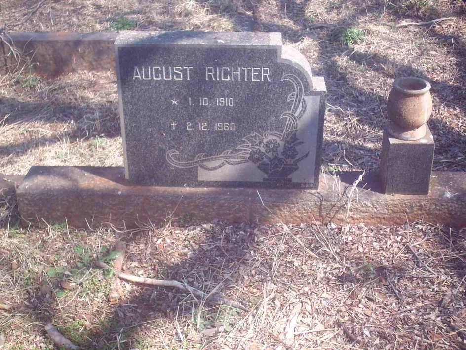 RICHTER August 1910-1960
