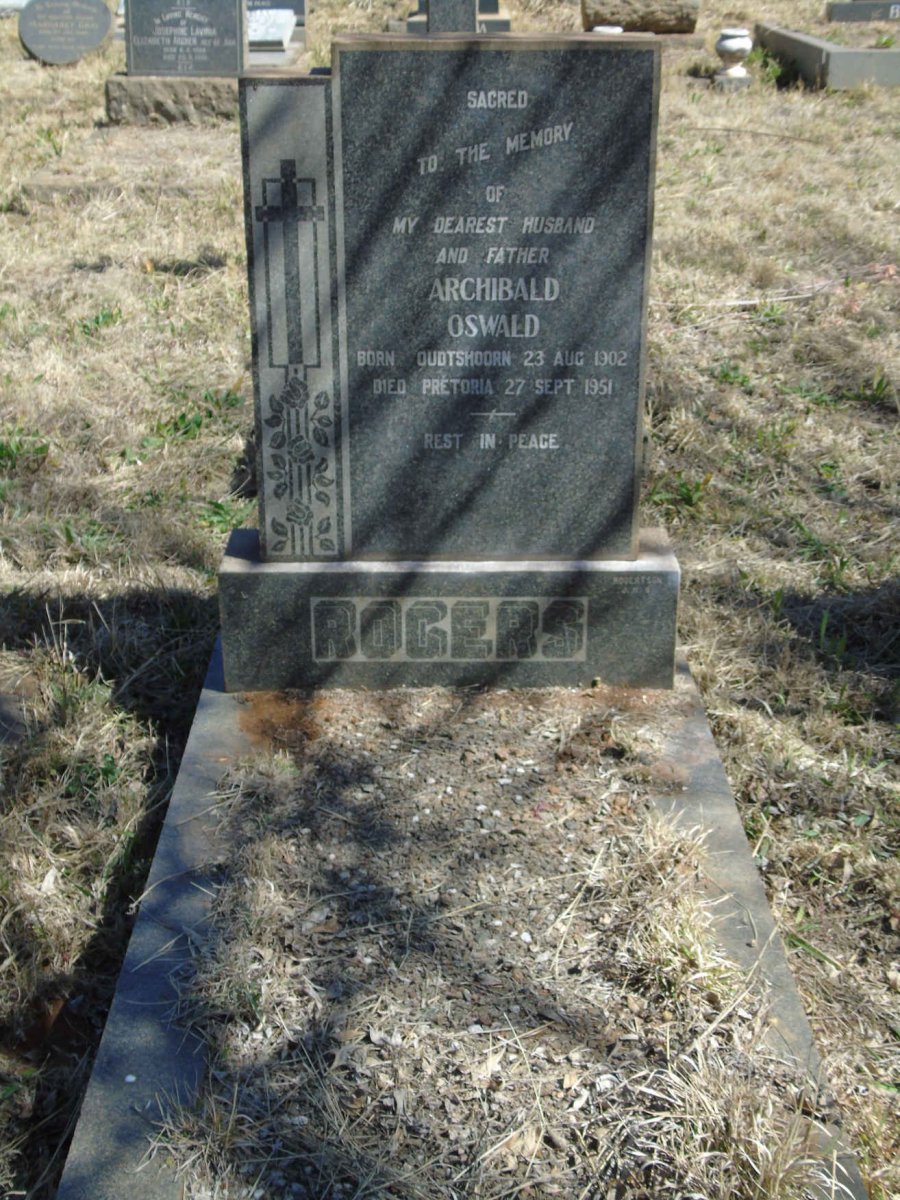 ROGERS Archibald Oswald 1902-1951