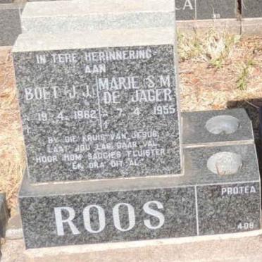 ROOS J.J. 1962-  & S.M. DE JAGER 1955- 