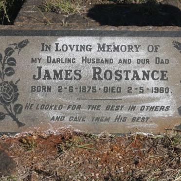 ROSTANCE James 1875-1960