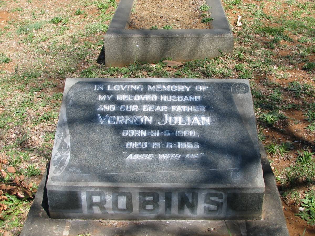 ROBINS Vernon Julian 1900-1956