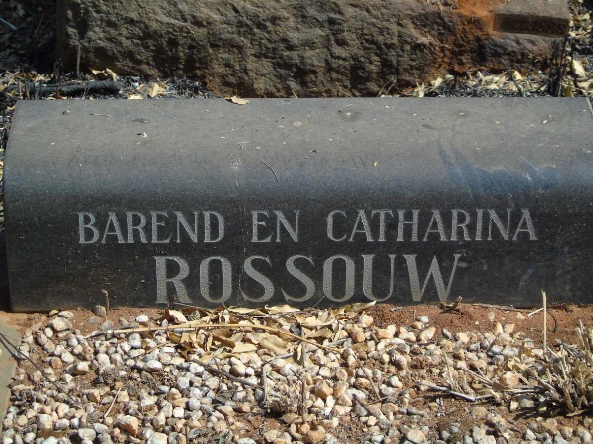 ROSSOUW Barend & Catharina 