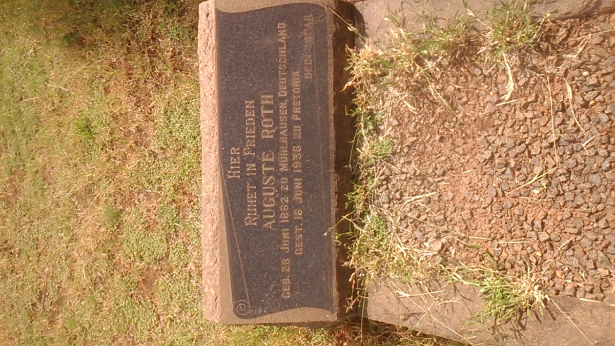 ROTH Auguste 1862-1936