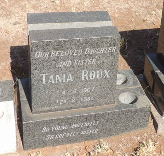 ROUX Tania 1967-1981