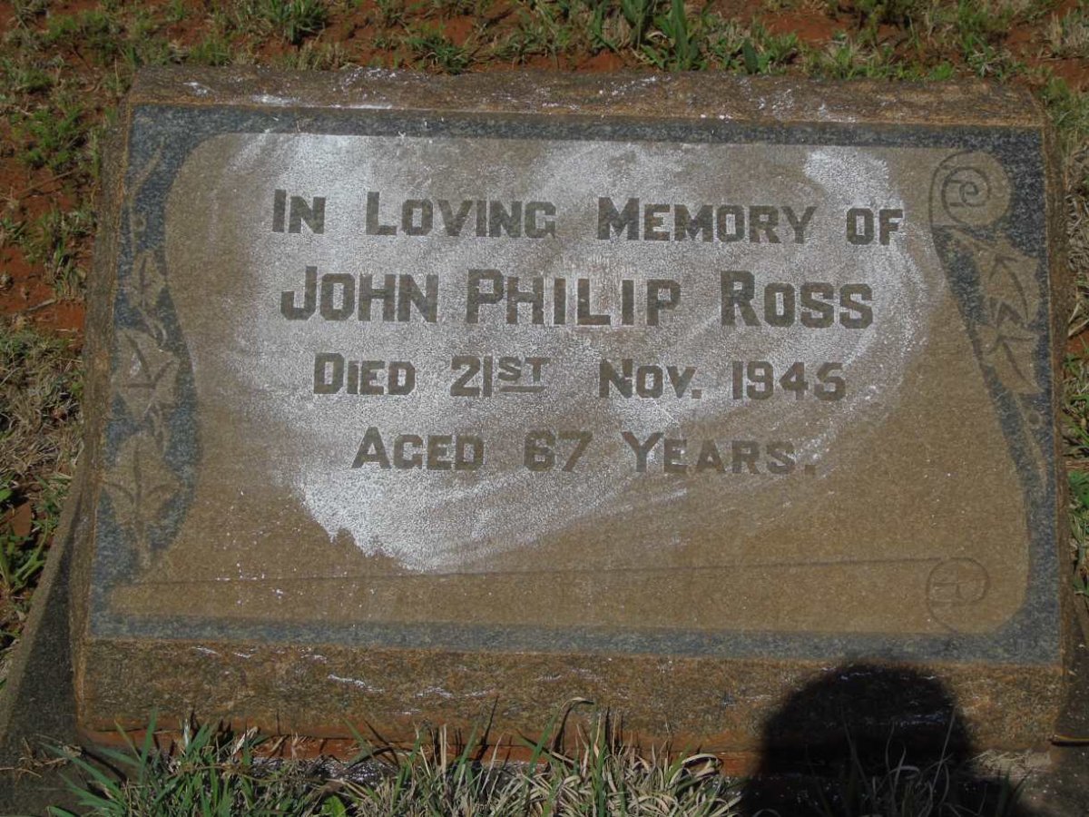 ROSS John Philip -1945