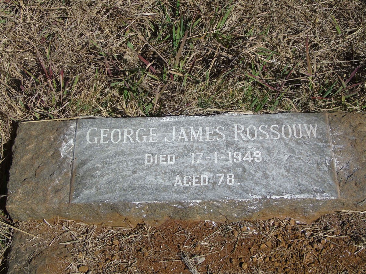 ROSSOUW George James -1949
