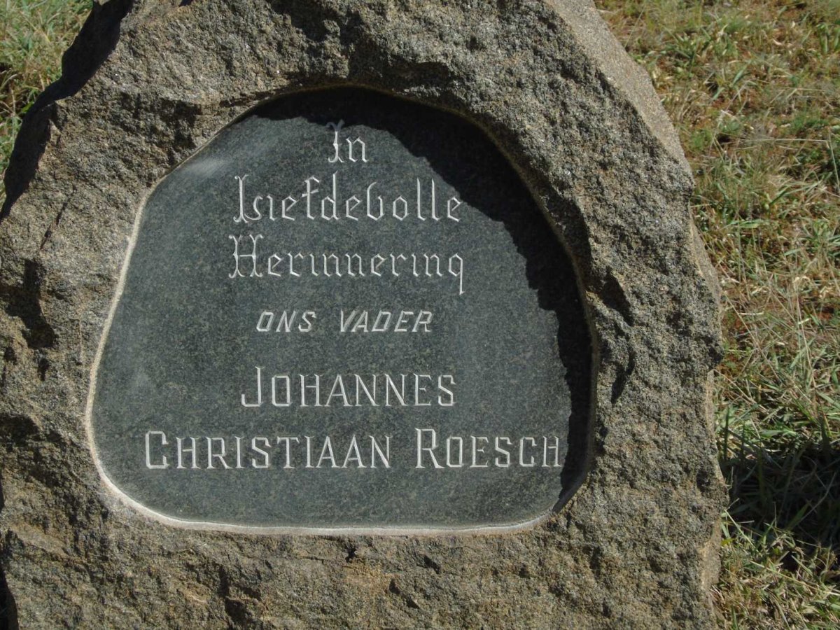 ROESCH Johannes Christiaan 