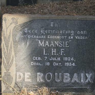 ROUBAIX L.H.F., de 1924-1954
