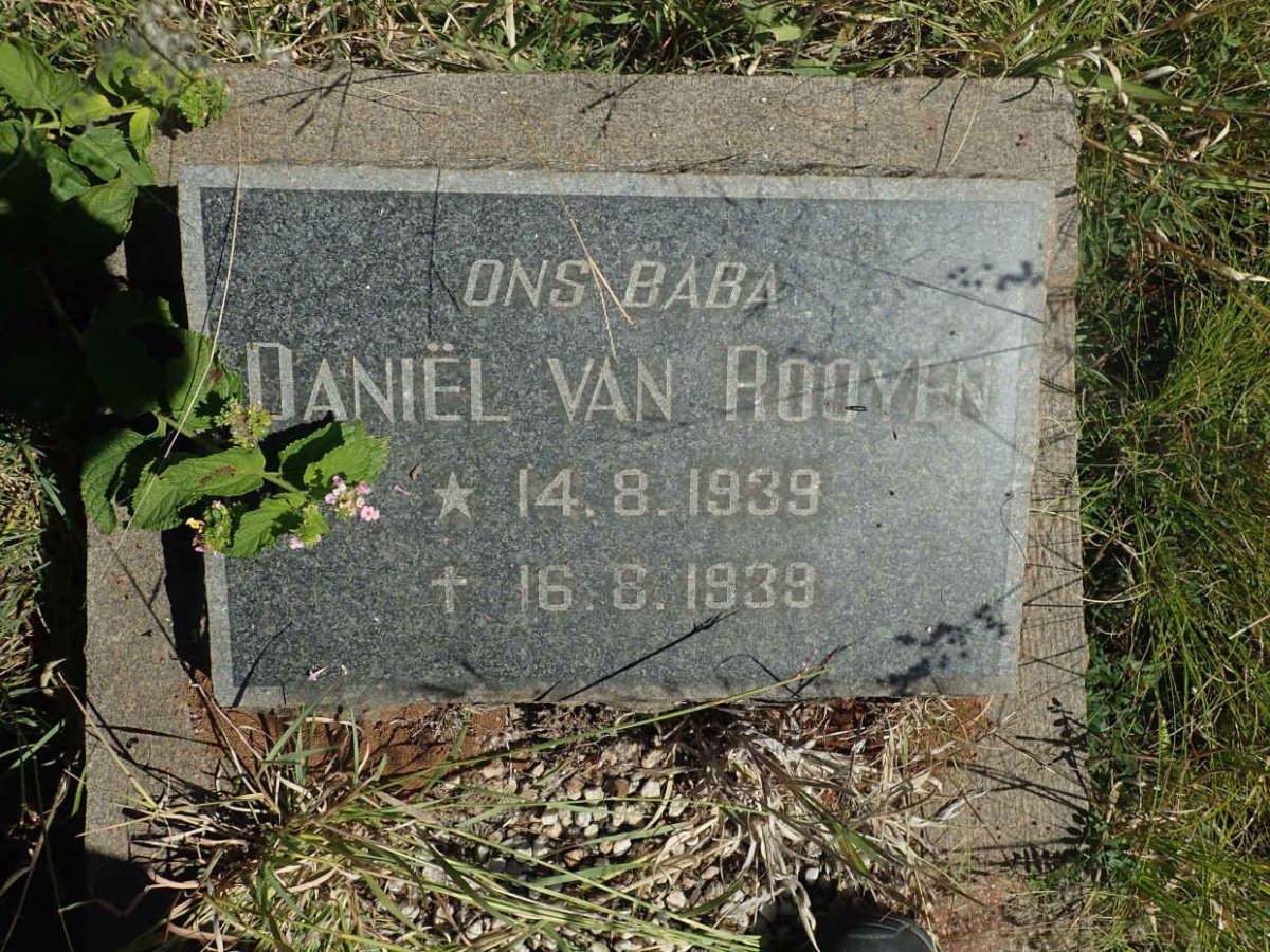 ROOYEN Daniel, van 1939-1939