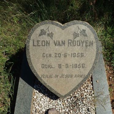 ROOYEN Leon, van 1956-1956