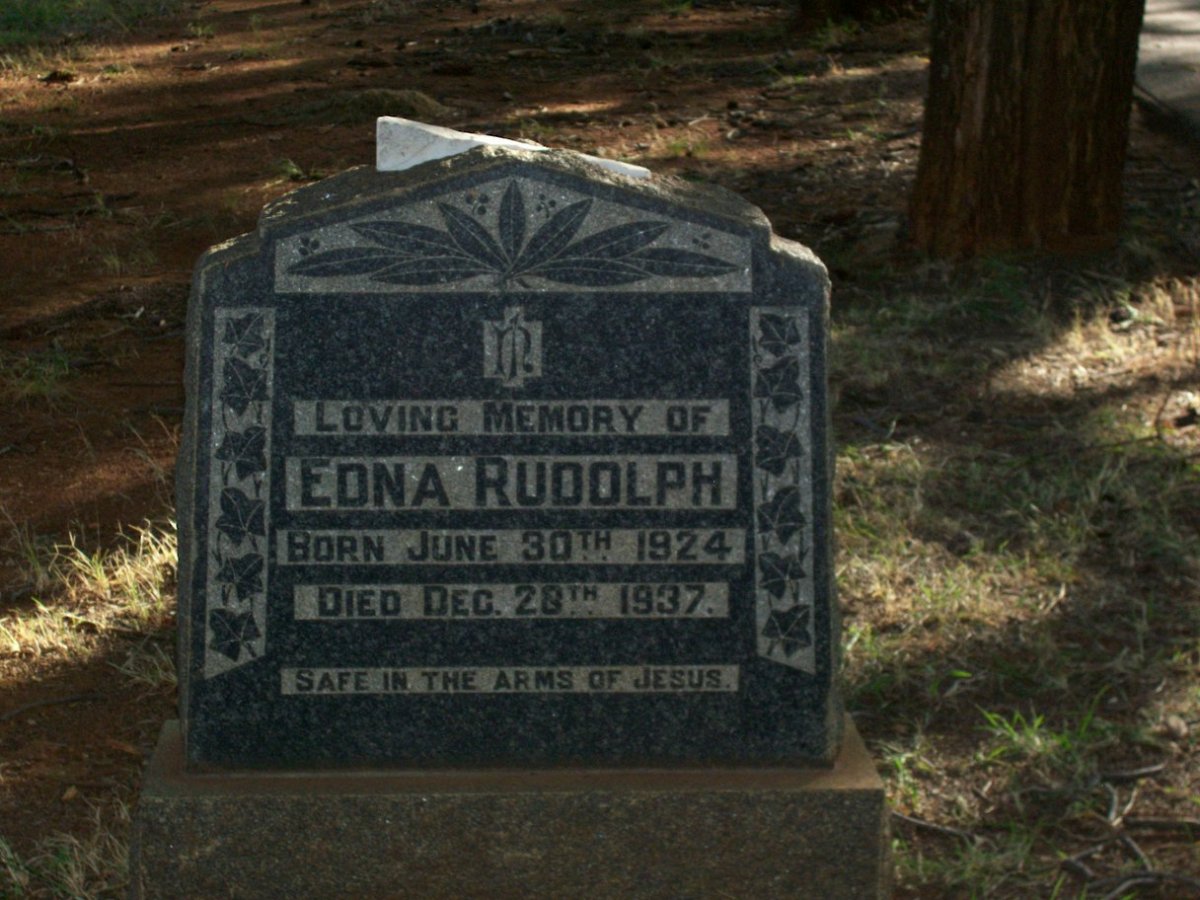 RUDOLPH Edna 1924-1937