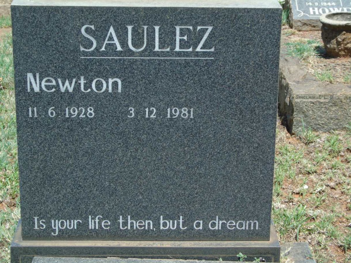 SAULEZ Newton 1928-1981