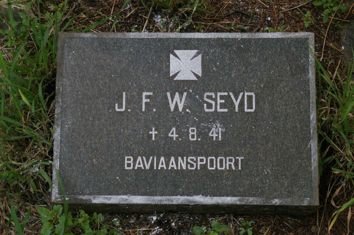 SEYD J.F.W. -1941