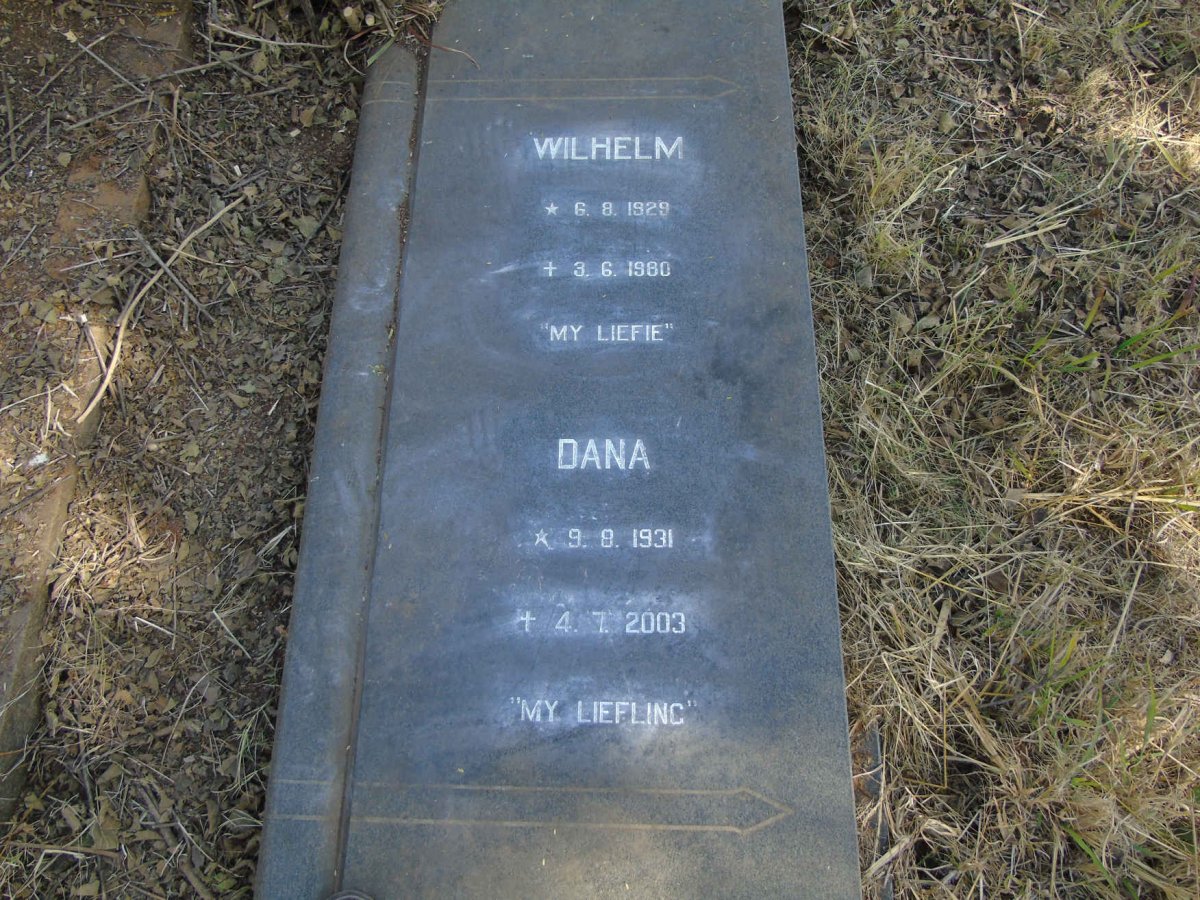 SCHOEMAN Wilhelm 1929-1980 & Dana 1931-2003 _2