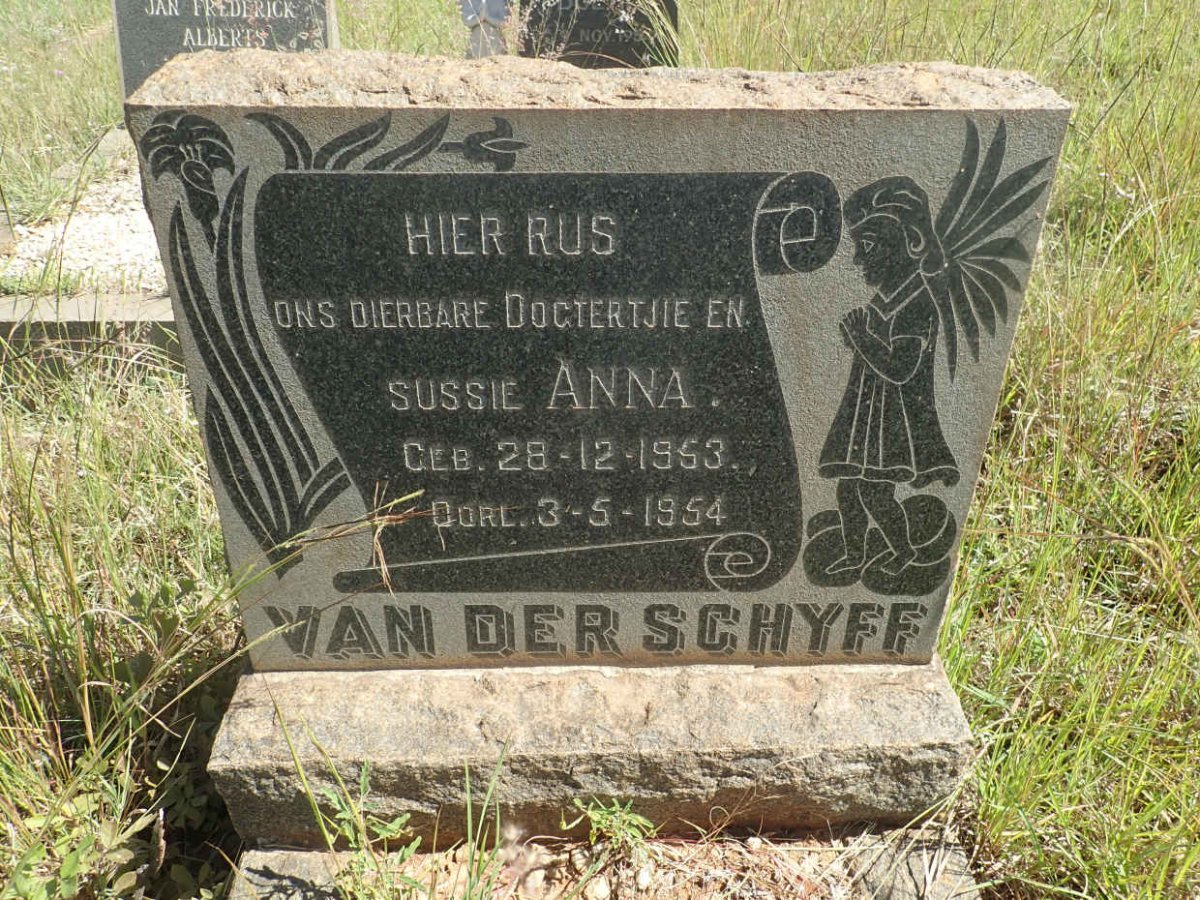 SCHYFF Anna, van der 1953-1954
