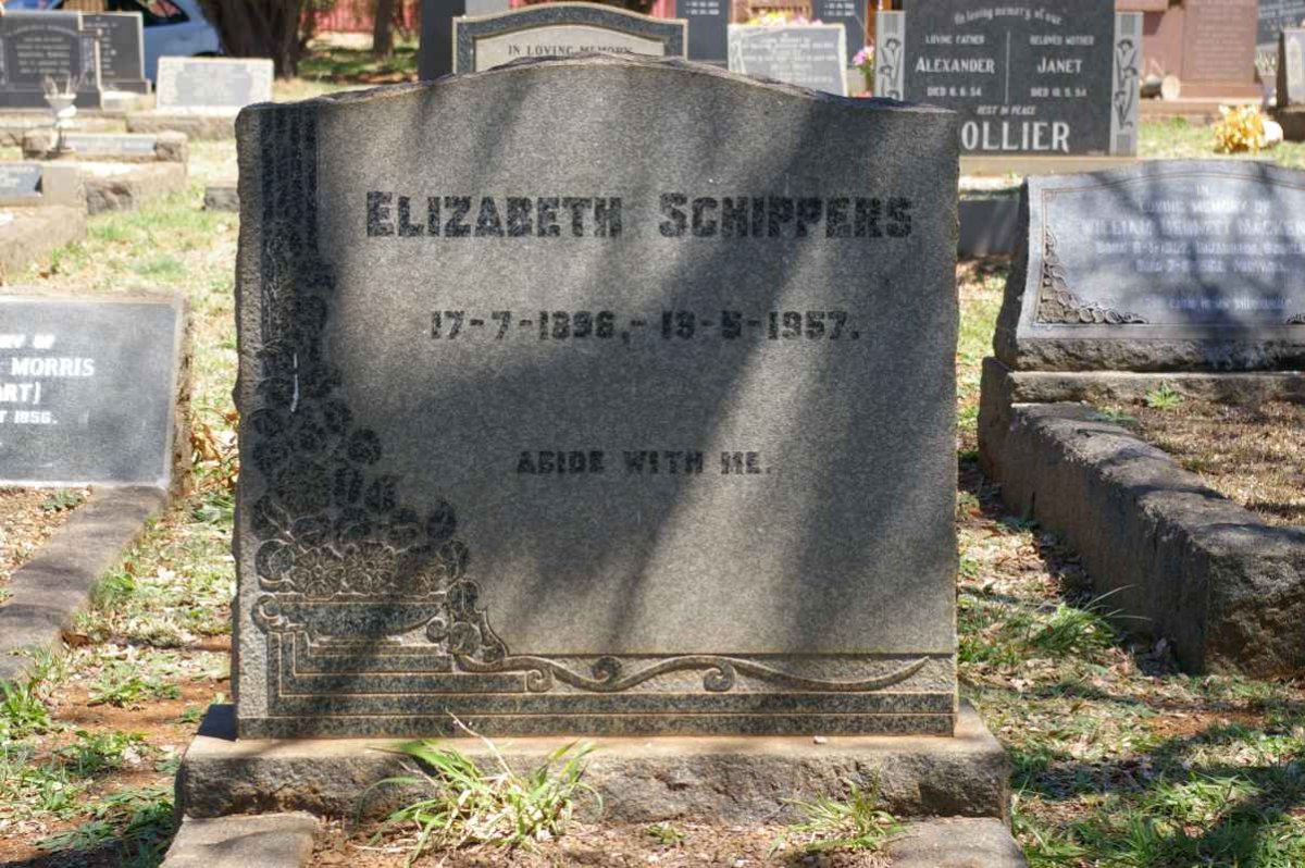SCHIPPERS Elizabeth 1896-1957