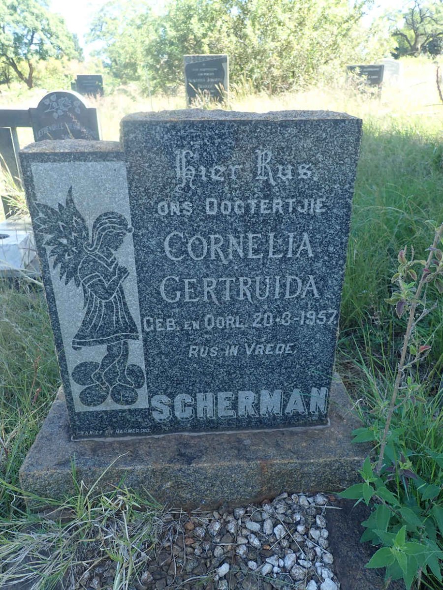 SCHERMAN Cornelia Gertruida 1957-1957