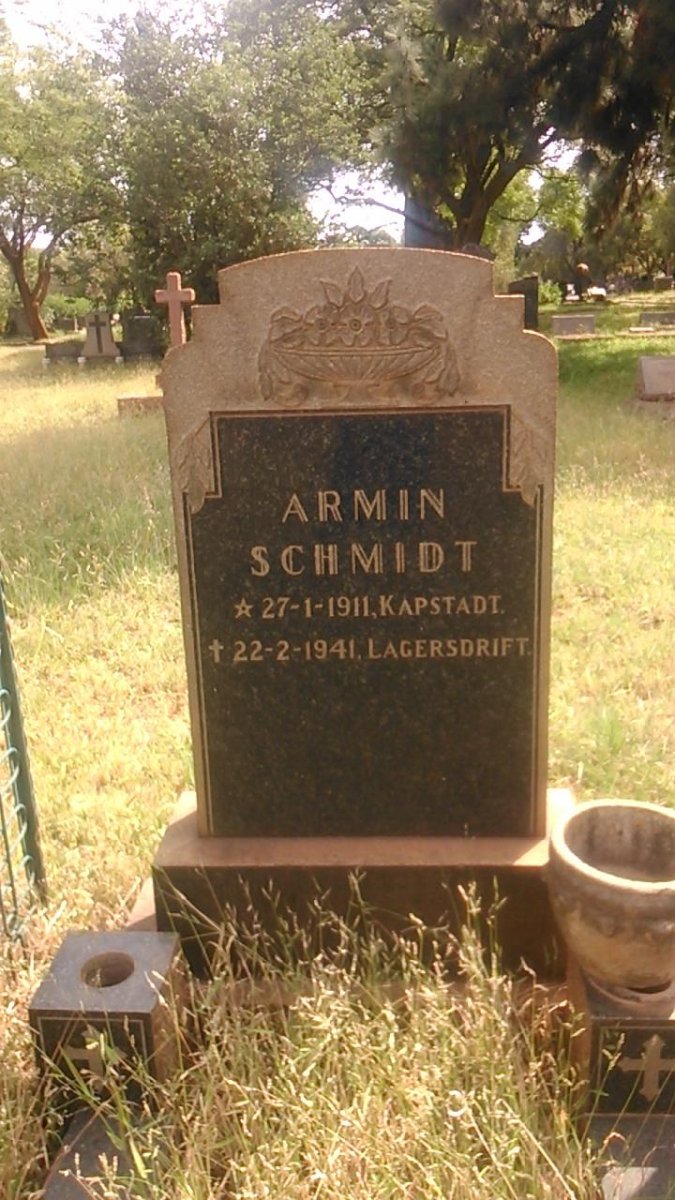 SCHMIDT Armin 1911-1941