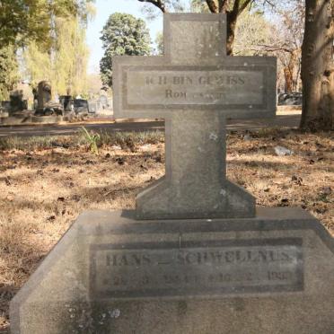 SCHWELLNUS Hans 1884-1939