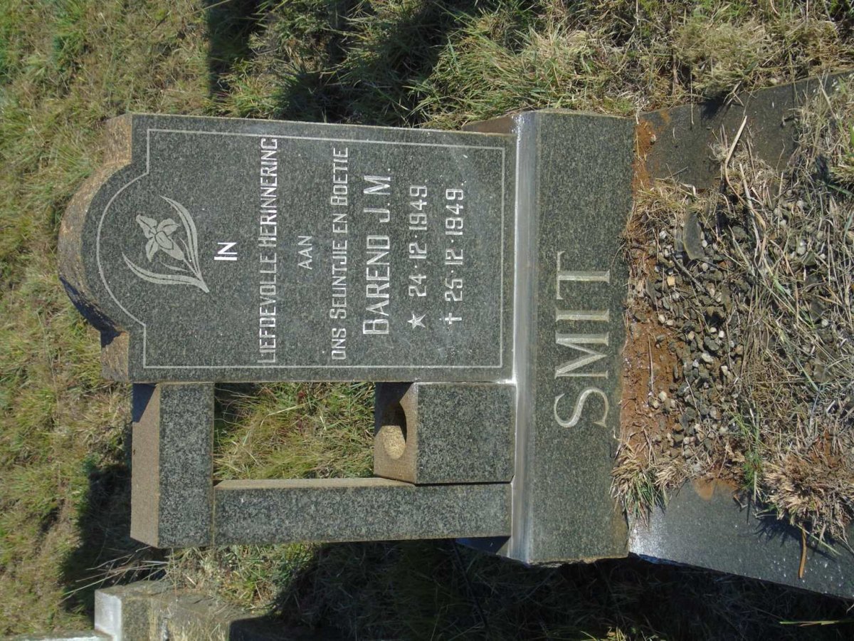 SMIT Barend J.M. 1949-1949