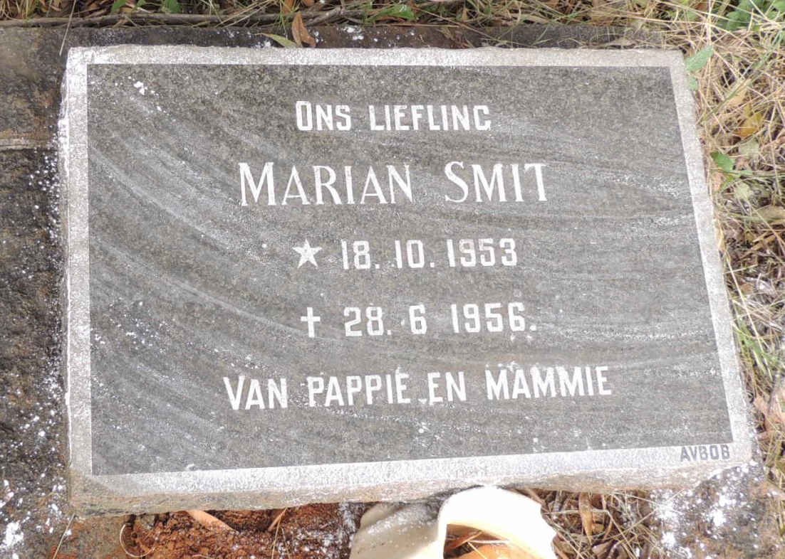SMIT Marian 1953-1956