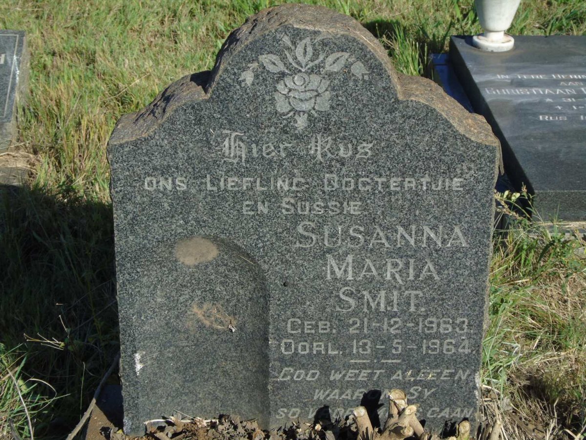SMIT Susanna Maria 1963-1964