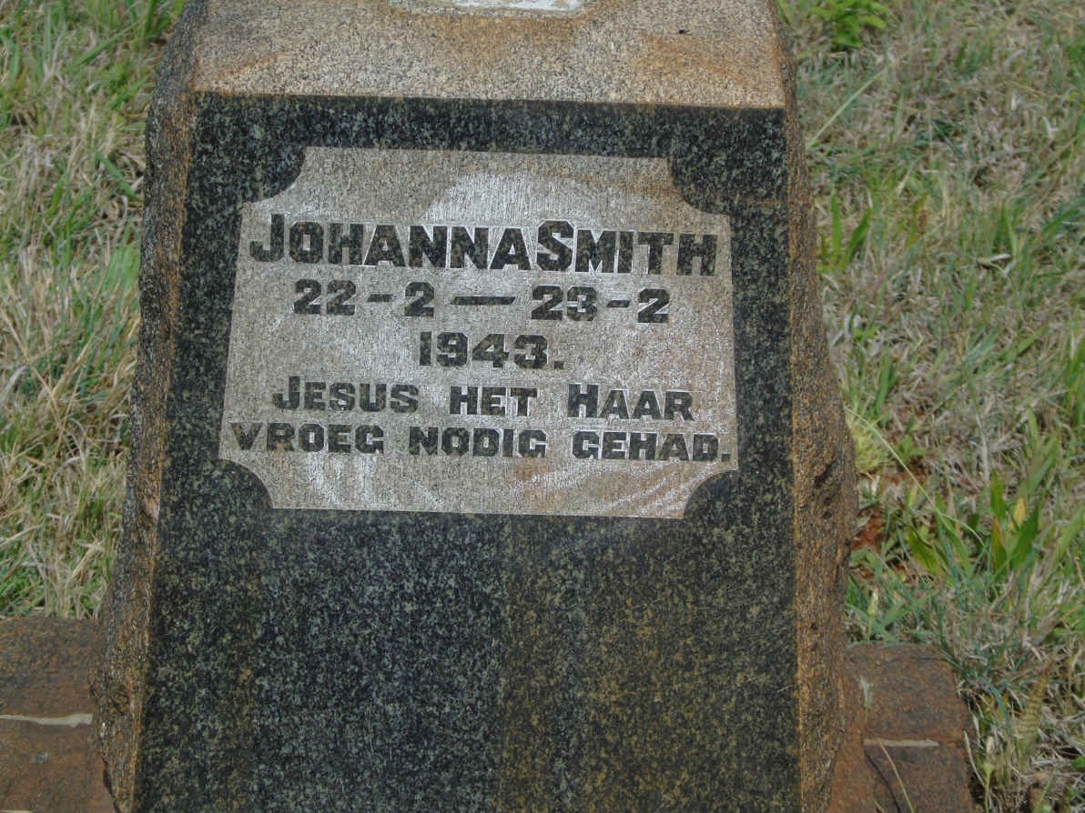 SMITH Johanna 1943-1943