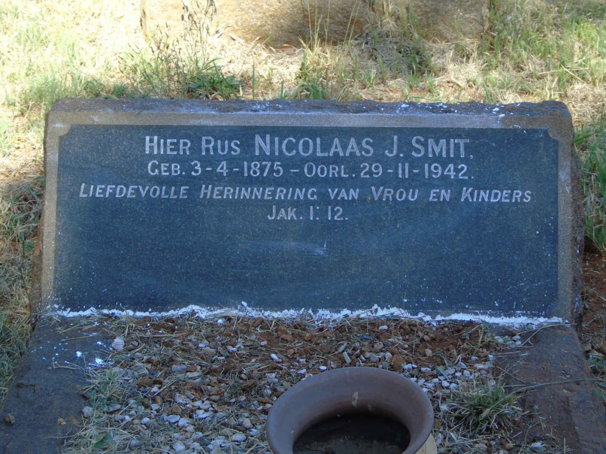 SMIT Nicolaas J. 1875-1942