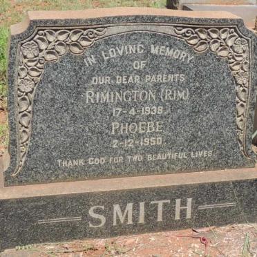SMITH Rimington -1938 & Phoebe -1950