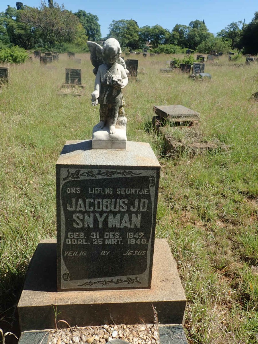 SNYMAN Jacobus J.D. 1947-1948