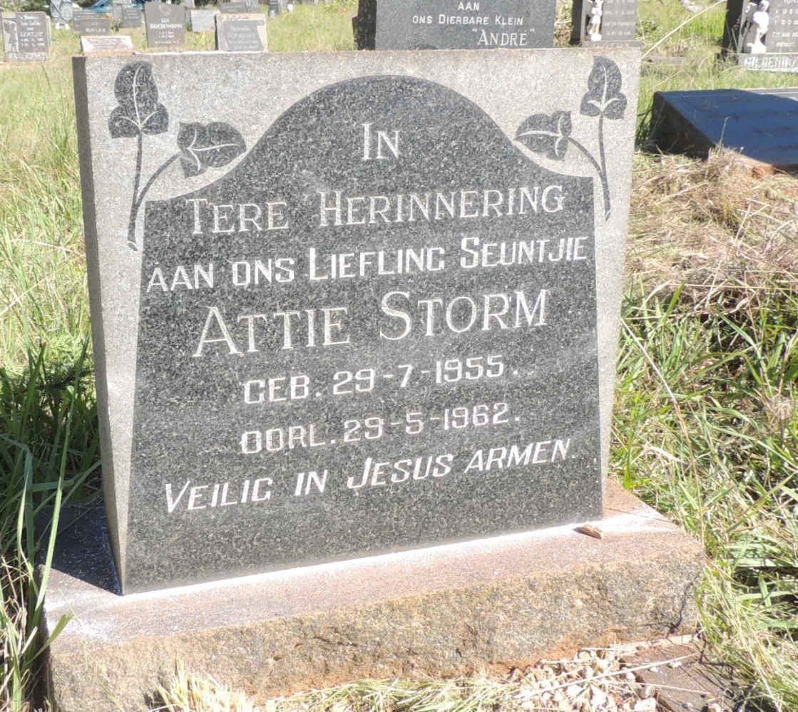 STORM Attie 1955-1962