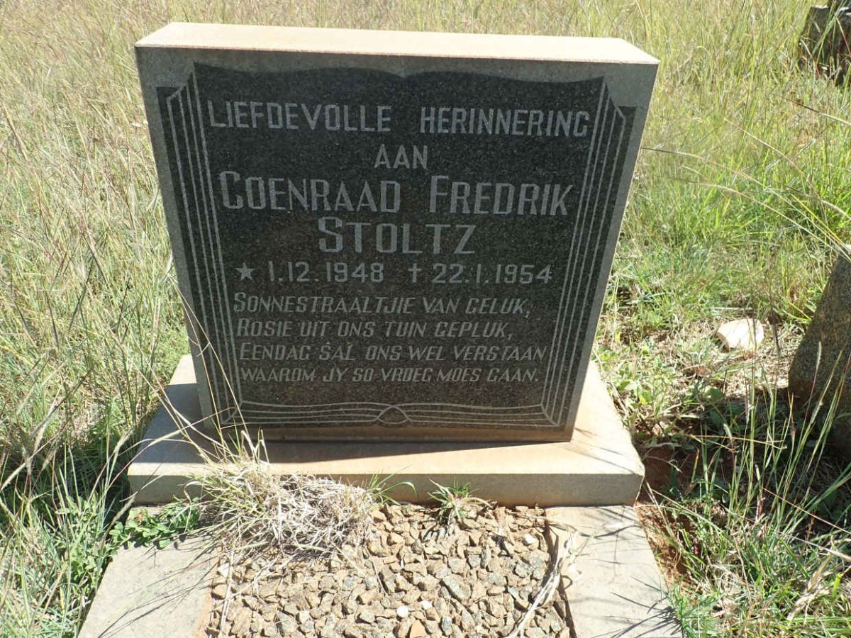 STOLTZ Coenraad Fredrik 1948-1954