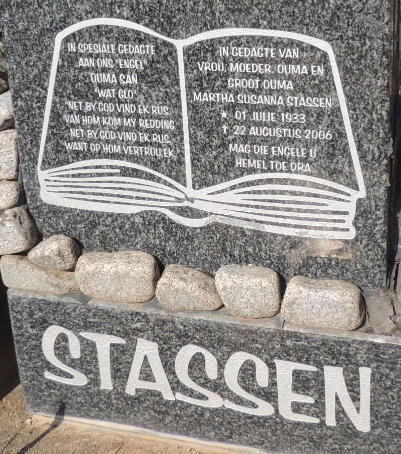 STASSEN Martha Susanna 1933-2006