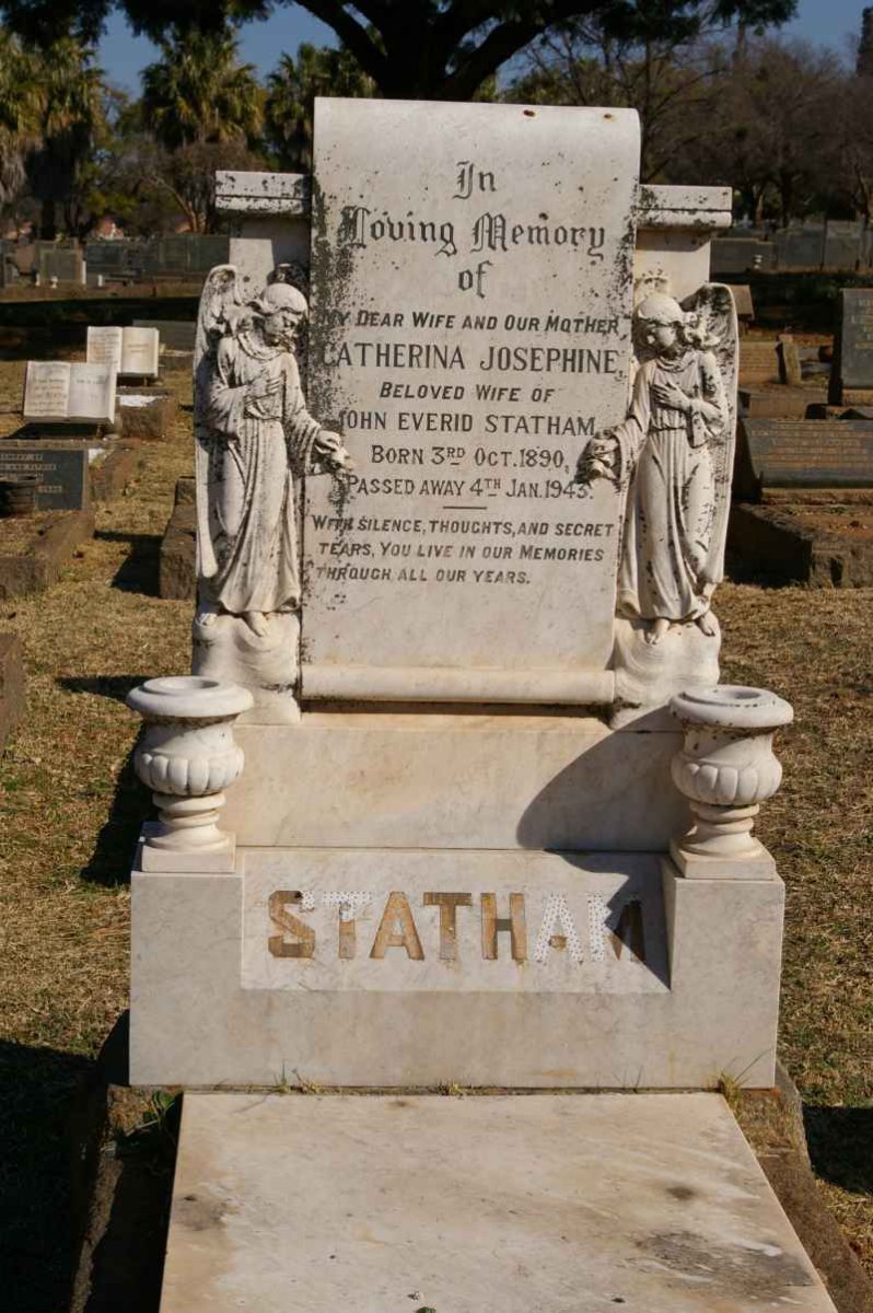 STATHAM Catherine Josephine 1890-1943