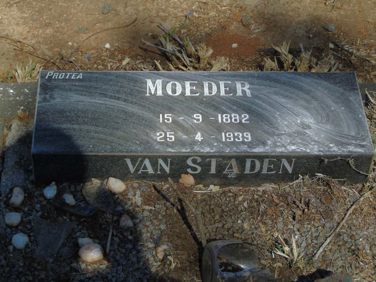 STADEN ?., van 1882-1939