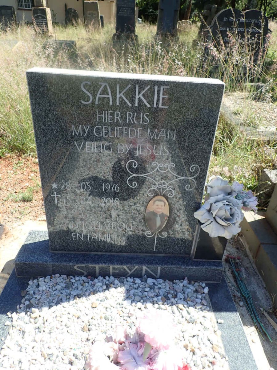 STEYN Sakkie 1976-2018