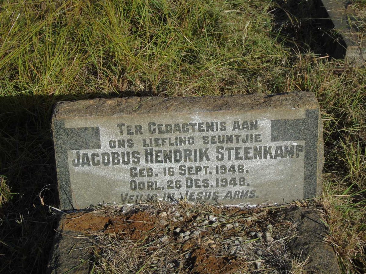 STEENKAMP Jacobus Hendrik 1948-1948