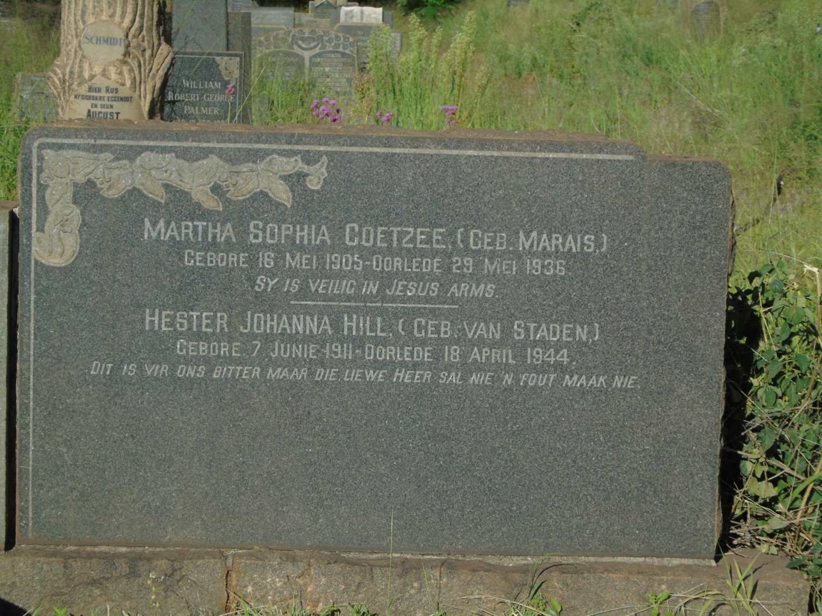 STADEN van :: COETZEE :: HILL :: HAASBROEK :: MARAIS _3