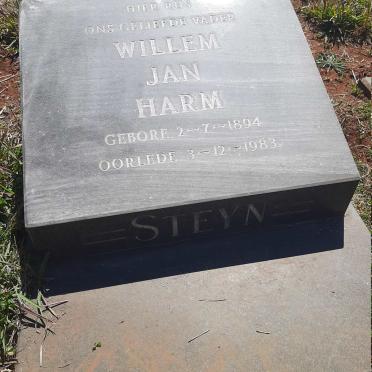 STEYN Willem Jan Harm 1894-1983
