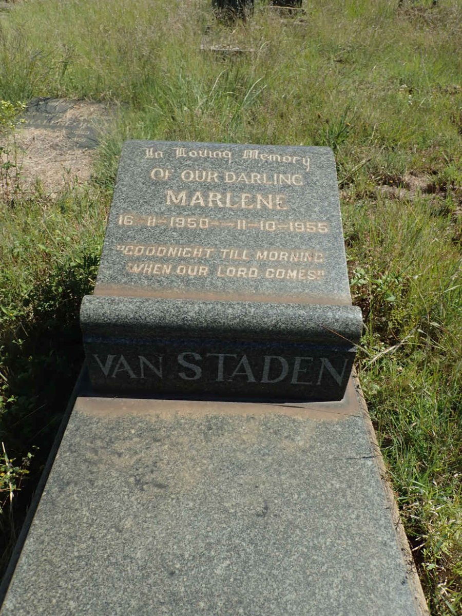 STADEN Marlene, van 1950-1955