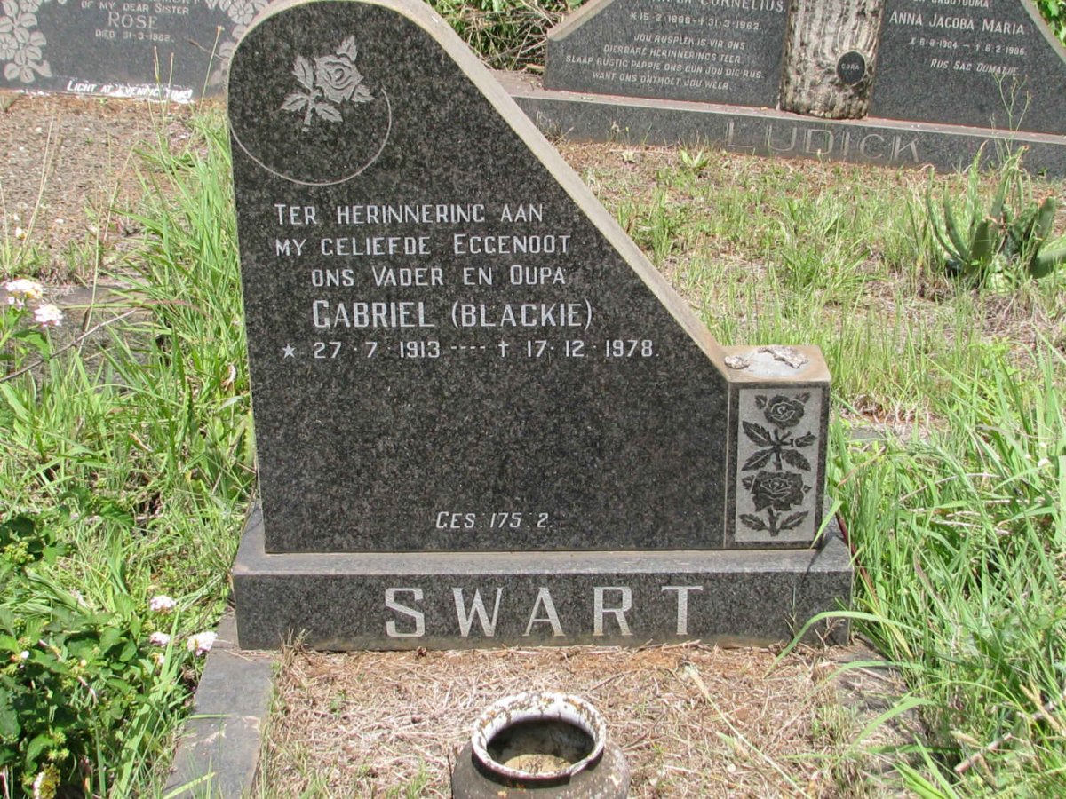 SWART Gabriel 1913-1978