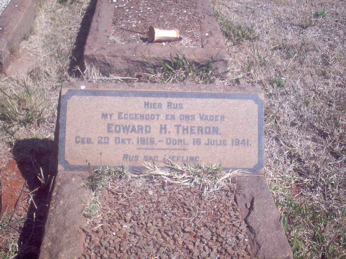 THERON Edward H. 1916-1941
