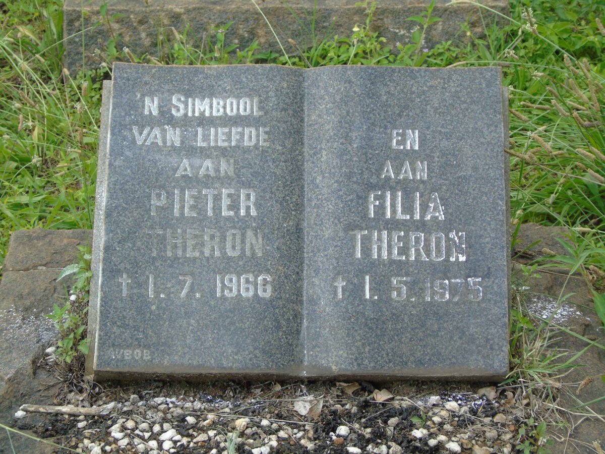 THERON Pieter -1966 :: THERON Filia -1975