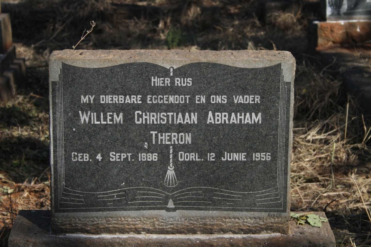 THERON Willem Christiaan Abraham 1886-1956
