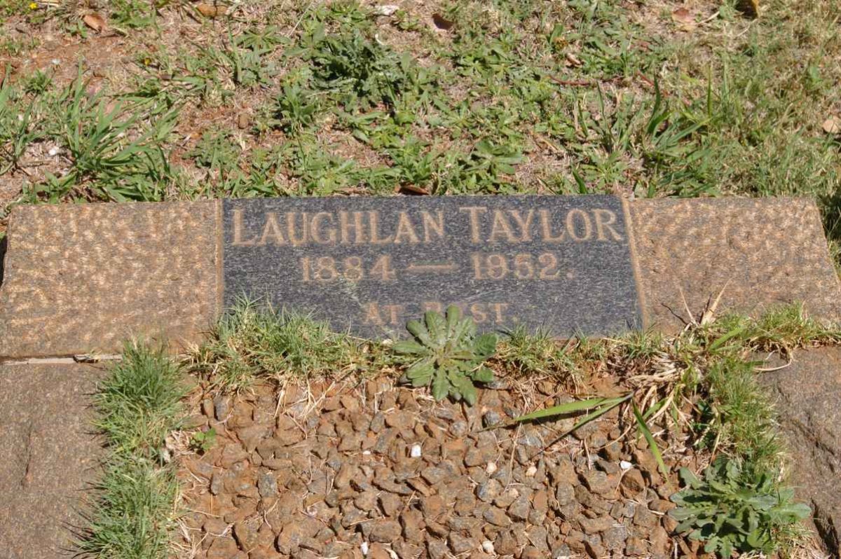 TAYLOR Laughlan 1884-1952